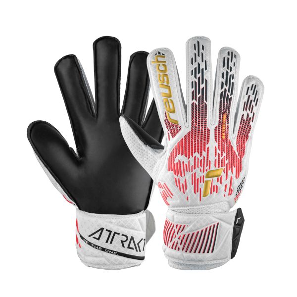 Reusch Attrakt Solid 5470016 8902 black red gold 1